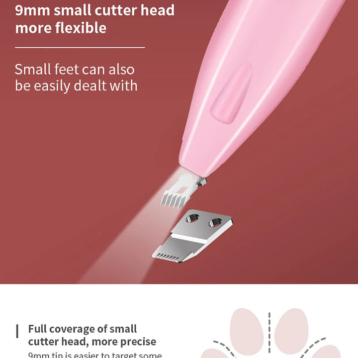 Dog Hair Trimmer Electric Dog Cutter Professional Pet Foot Hair Trimmer Cat Grooming Hairdresser Scissors Butt Ear Pedicator