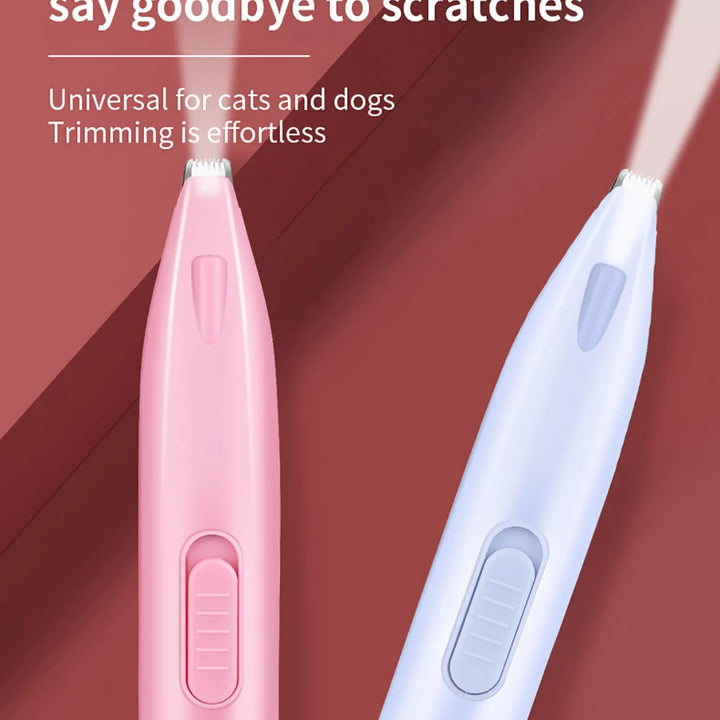 Dog Hair Trimmer Electric Dog Cutter Professional Pet Foot Hair Trimmer Cat Grooming Hairdresser Scissors Butt Ear Pedicator