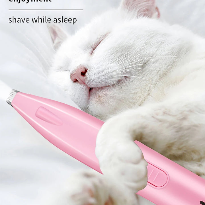 Dog Hair Trimmer Electric Dog Cutter Professional Pet Foot Hair Trimmer Cat Grooming Hairdresser Scissors Butt Ear Pedicator